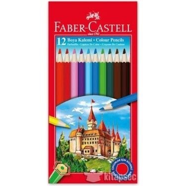 FABER CASTELL 12'Lİ KURU BOYA