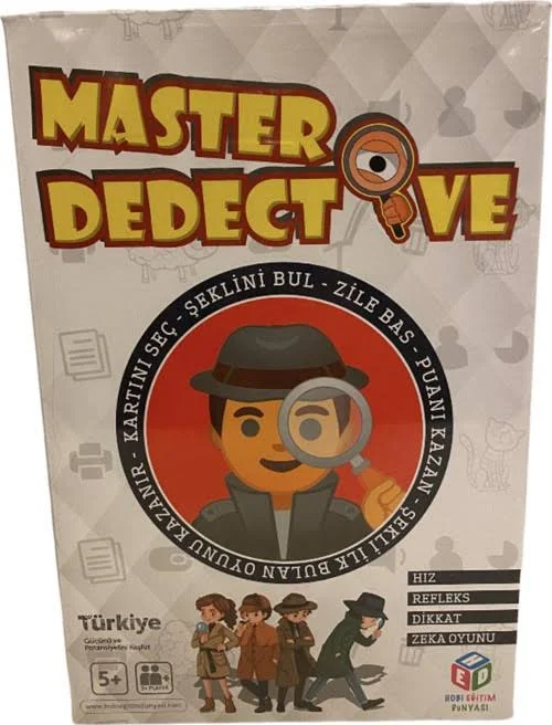 Master Dedective Dikkat ve Zeka Oyunu - Hobi Eğitim