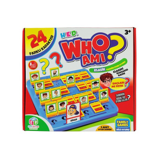 H.E.D. Who Am I ? Tahmin Etme Oyunu 099