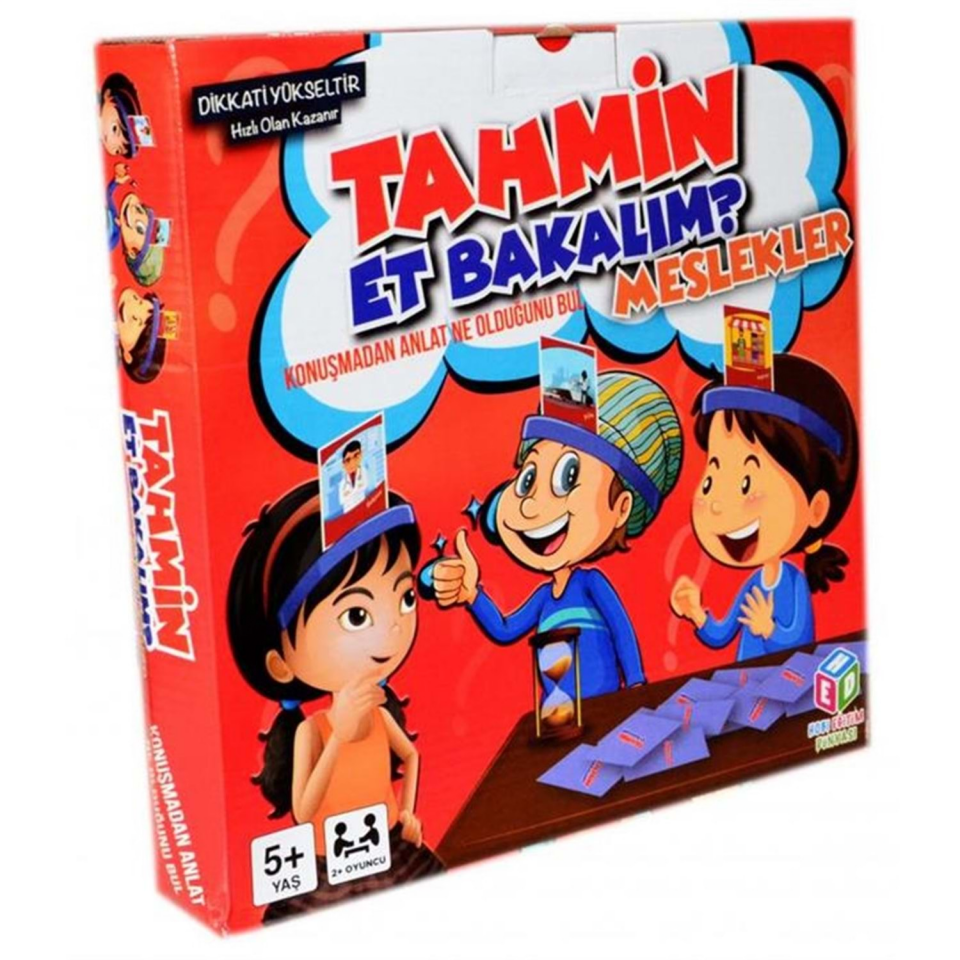 Tahmin Et Bakalım Meslekler Eğitici Oyun