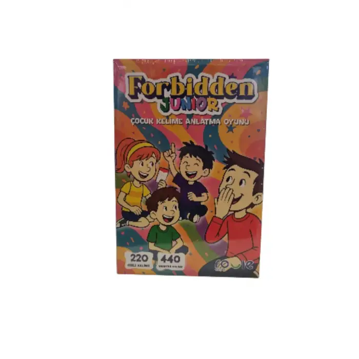Forbidden Junior – Çocuk Kelime Anlatma Oyunu (220 Gizli / 440 Anahtar Kelime)