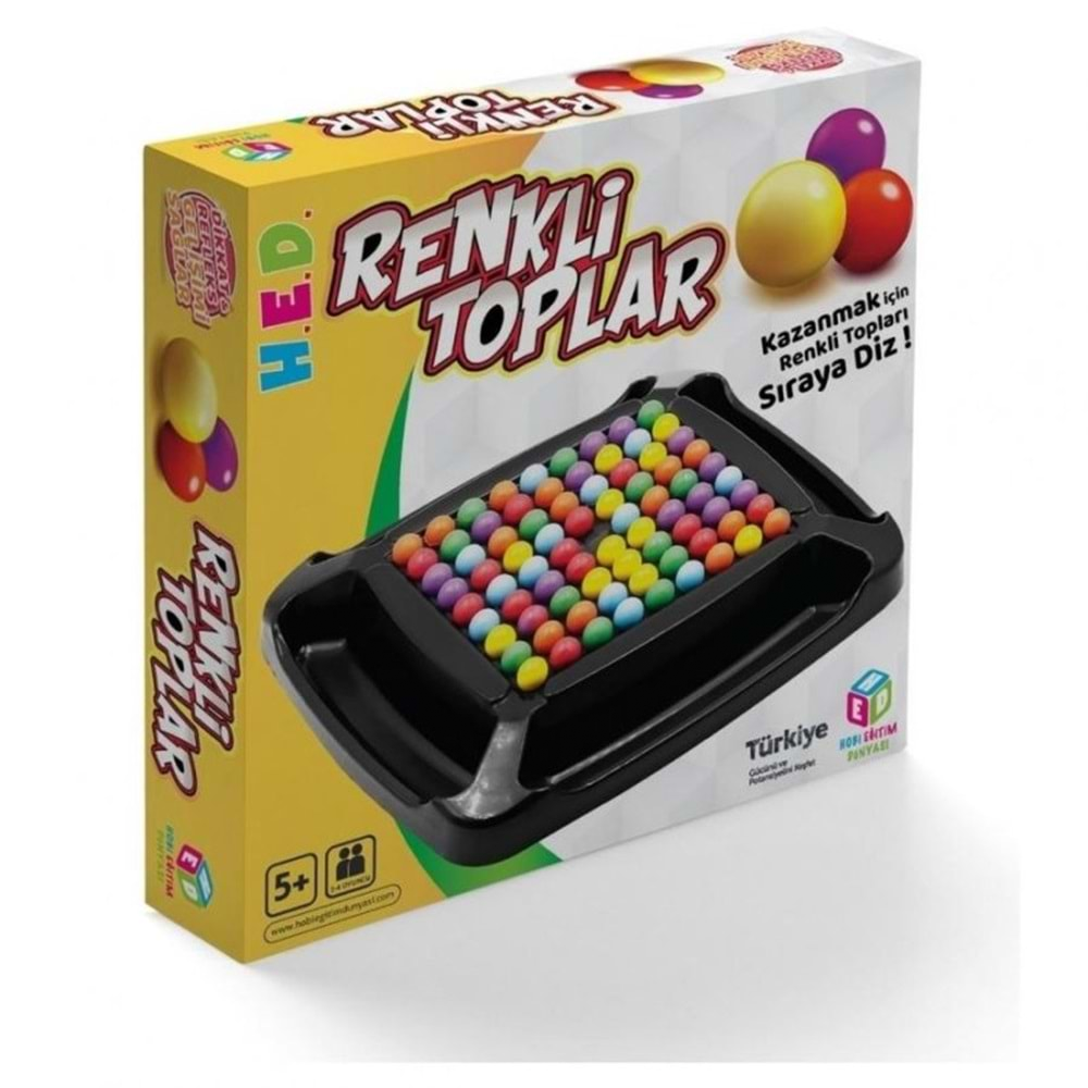 Renkli Toplar Eğlenceli Strateji Oyunu