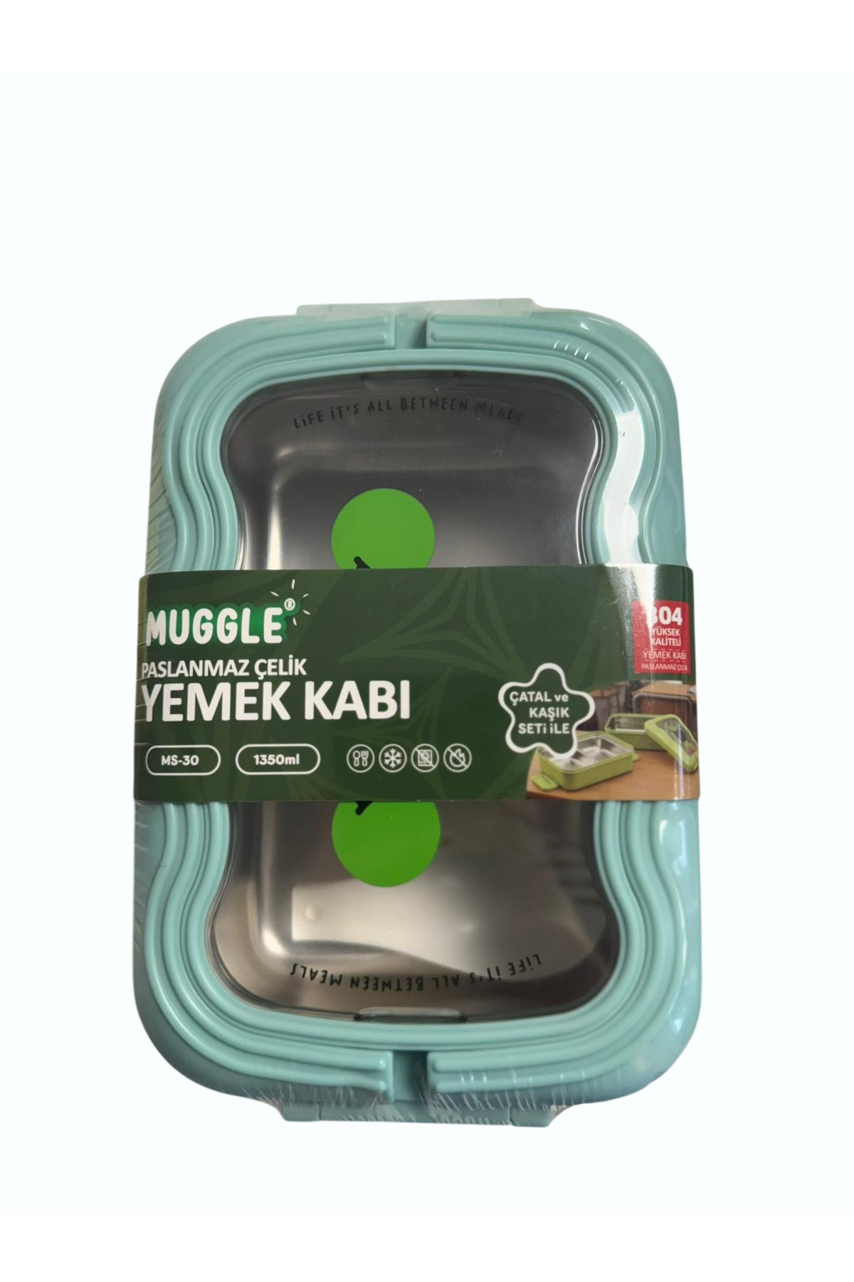 Mikro Paslanmaz Çelik Yemek Kabı